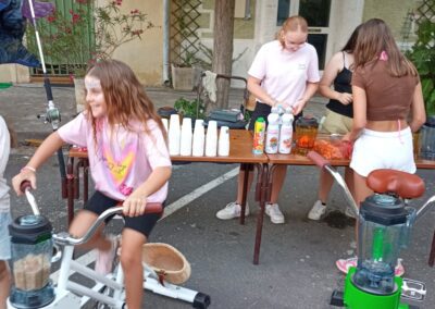 Eté Culturel – CCVH – CNFR – UDFRA 34 – Mairie de Bélarga – Vélos Smoothie