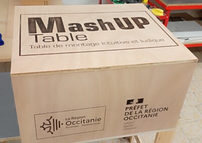 UDFRA 34 – Création de la flight case Mash Up Machine