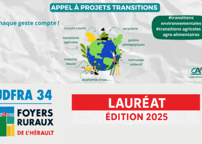 UDFRA 34 – Lauréat Appel à projet Crédit Agricole Languedoc Transition