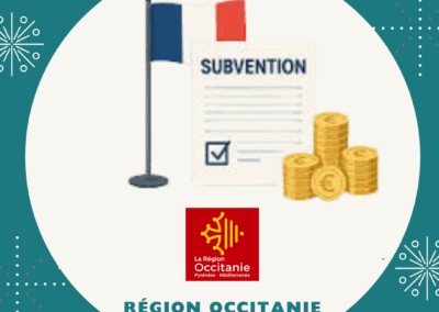 Subventions Région Occitanie 2026 – Anticipation du dépôt des dossiers